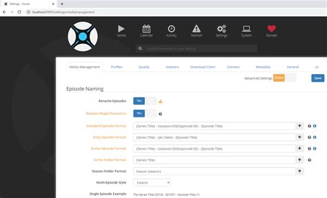 sonarr for windows.